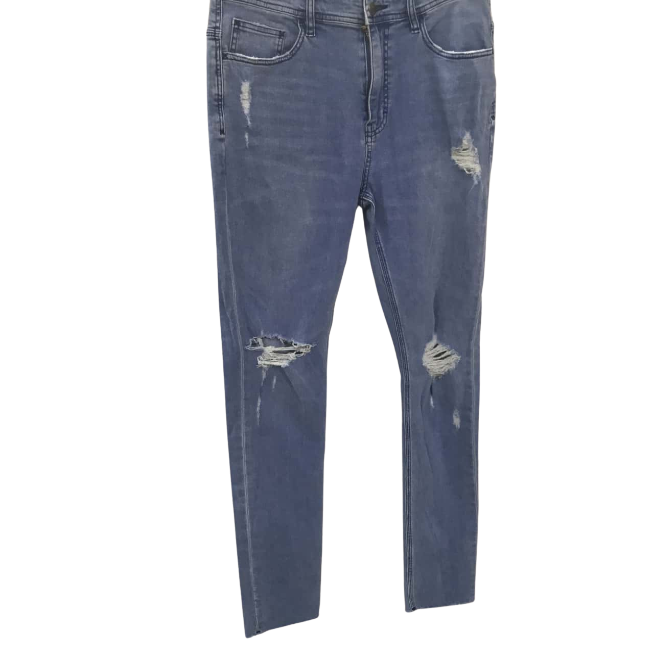 womens Lee Size 32 Tapered Blue skinny jeans(s)