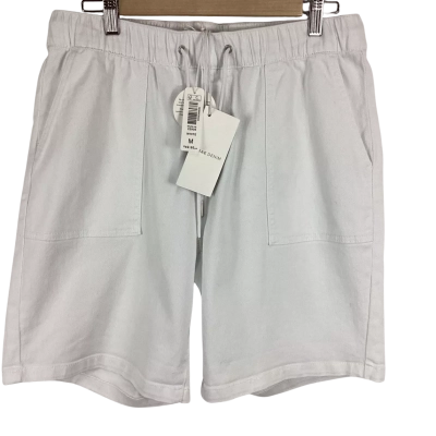 Suzannegrae Women's Denim Shorts - White Size M