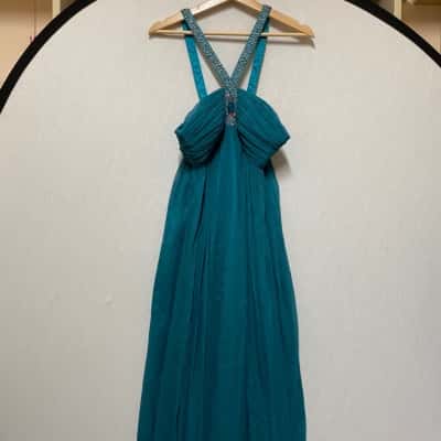 Miss Anne Women’s Teal Dress, Size 10