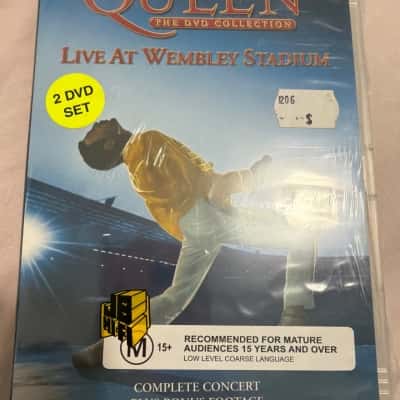 Queen Live at Wembley Stadium – 2 DVD Set – Australian PAL – Factory Sealed
