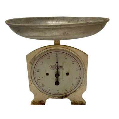 Persinware Vintage Scale with Original Aluminium Tray