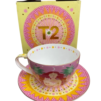 T2 Tea Cup and Saucer Set