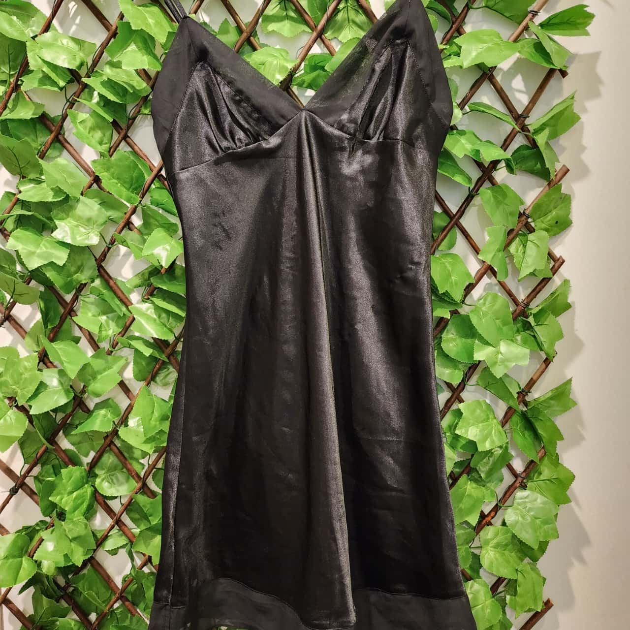 Bras N Things Women's Size 8 Black Chemise