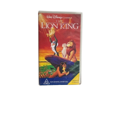 The Lion King VHS Tape