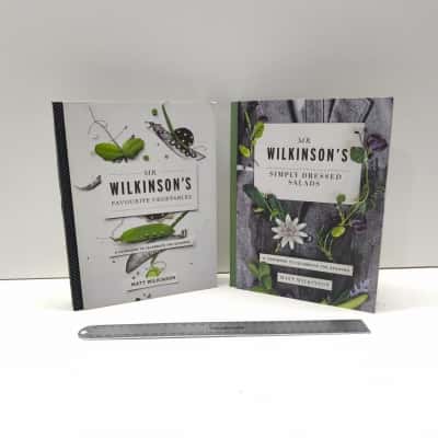Matt Wilkinson Cookbook Lot Favourite Vegetables & Simply Dressed Salads Hardcover
