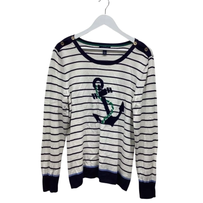 Tommy Hilfiger Size XL Super Cute Sea Babe Anchor Jumper  
