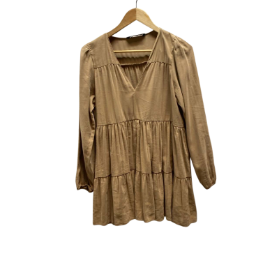 Zara Womens Size M Caramel Dress
