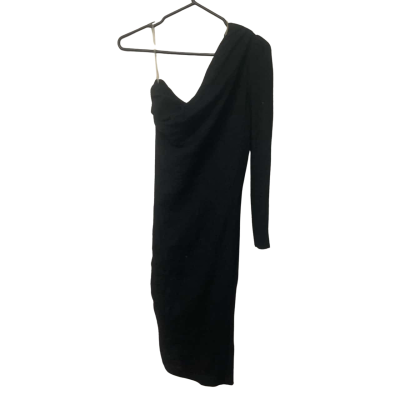 Womens Cue  Size 14 Mini Dress Black  