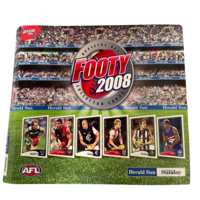 2008Herald Sun AFL Trading cards x 186 cards