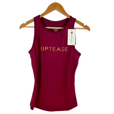 HIPTEASE - Rich Red Training Singlet (Size XS)