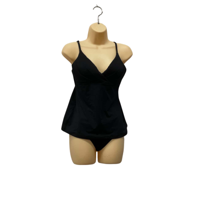 Seafolly Womens  Size 14 Bikini Set Black  