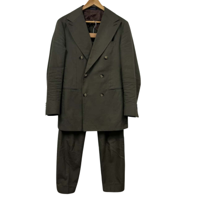 BNWOT Suit Supply Mens Size 44/46 Khaki Suit 
