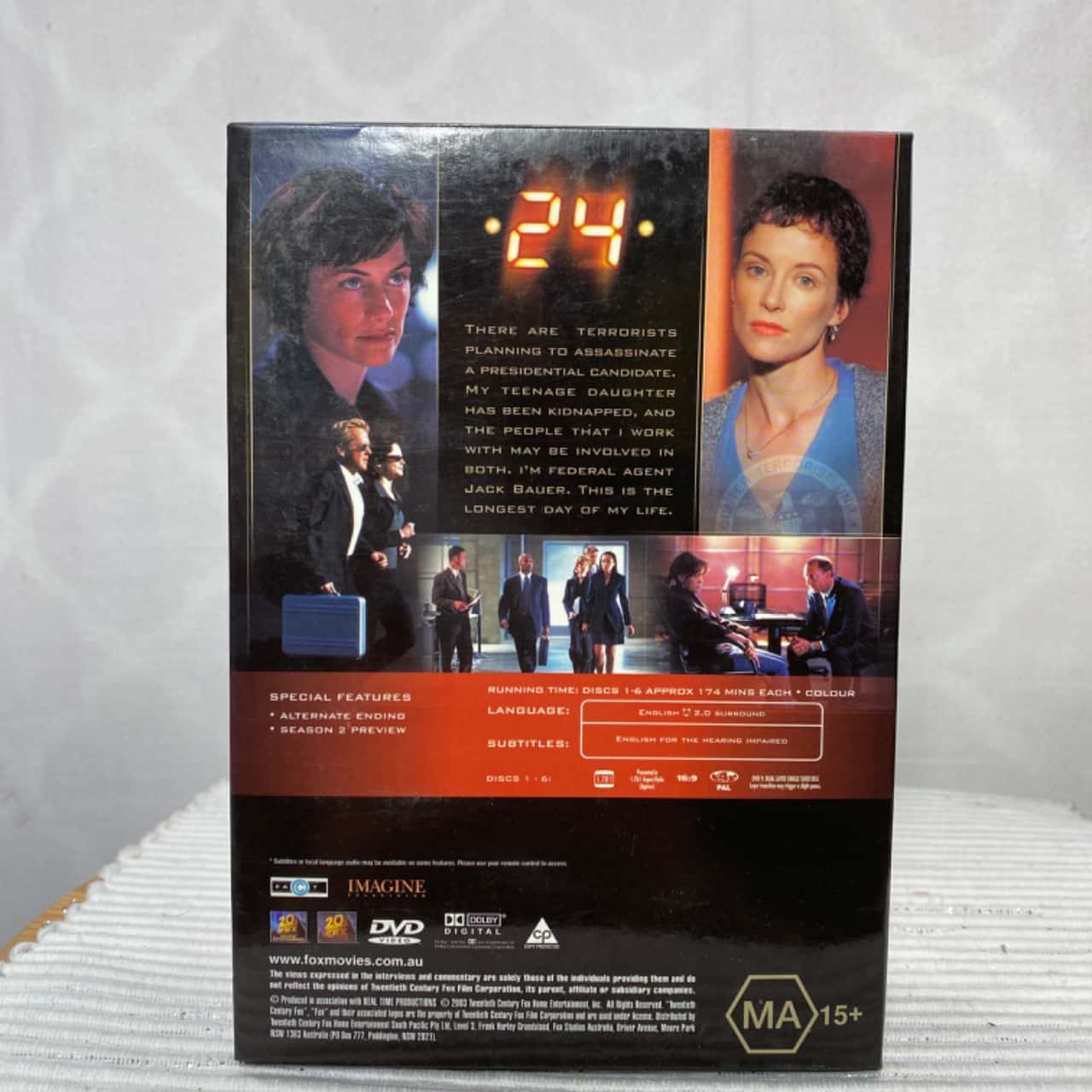 24 Season 1 DVD Collection Box Set