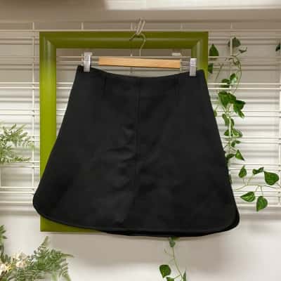 Country Road Brand New With TagsWomens  Size 10 Soft Mini Skirt Black  