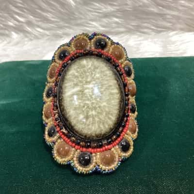  Womens Scarf Ring  Multicoloured 