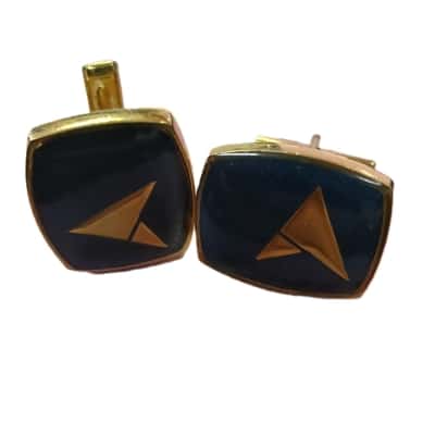 Vintage Ansett Australia Airline Cufflinks #AnsettAustralia #Cufflinks #VintageAirlineCollectibles