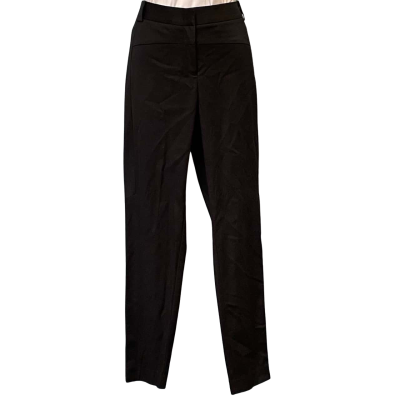 Cue Womens Size 10 Ankle Length Pants Black