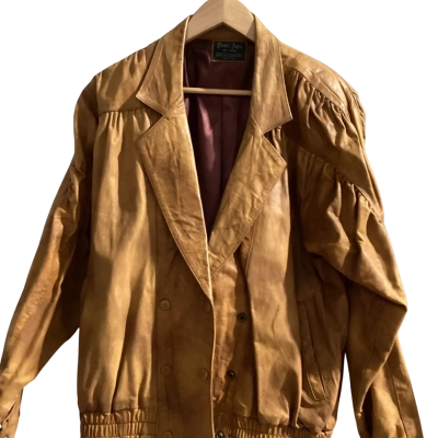  Dewi Ayu Men’s leather jacket -Size M/L