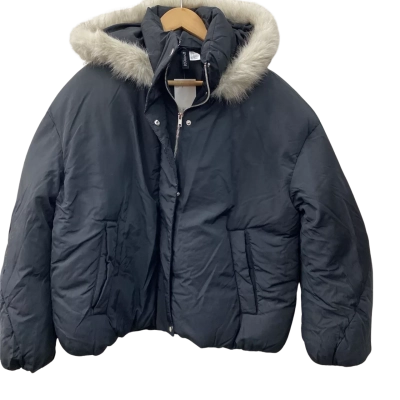 Divided H&M Womens  Size S Hoodie Parka Black  