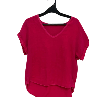  La Strada Womens  Size S Pink  Short Sleeve Top 