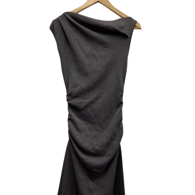 Lioness Womens  Size S KNITTED Maxi / Sleeveless Dress Dark Grey  RRP $79.00
