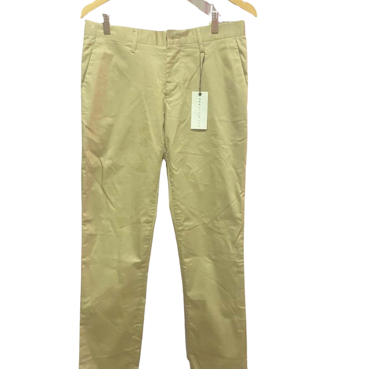 BNWT Politix Mens Size 30 Tan Beige Chinos Dress Pants Slim fit