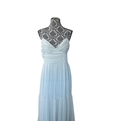 ASOS Womens  Size 12 Cocktail Dress / Maxi Dress White 