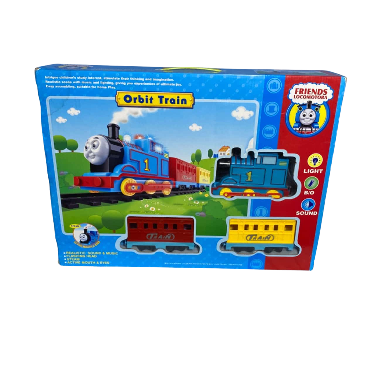 Toy Train Set Friends