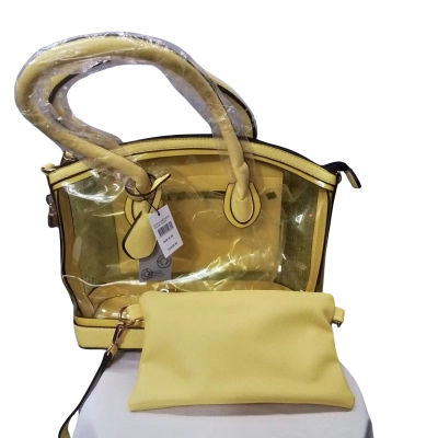  CONDURA Womens Shoulder Bag W/ Purse Yellow 