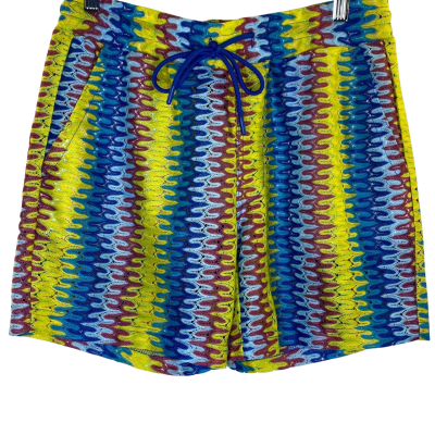 Kenji Mens Shorts Size S Blue / Multicoloured / Pink  / Yellow 