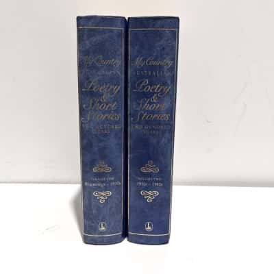 Vintage Book Set: Australian Poetry & Short Stories - two volumes