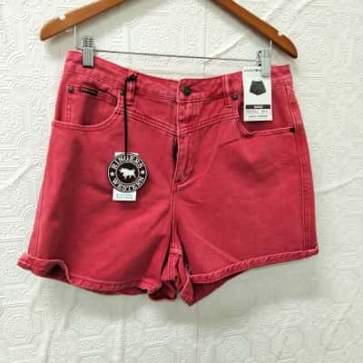 Ringers Western  Womens  Size 14 Red Short NWT