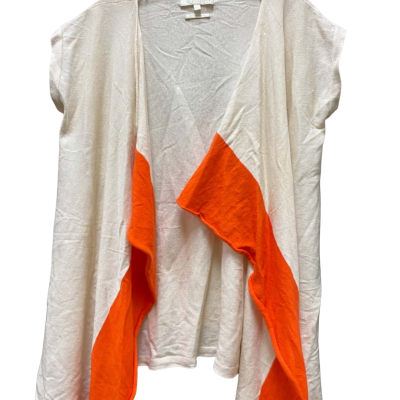 Oroton Womens  Size 10 / 12 Cardigan Cream / Orange 
