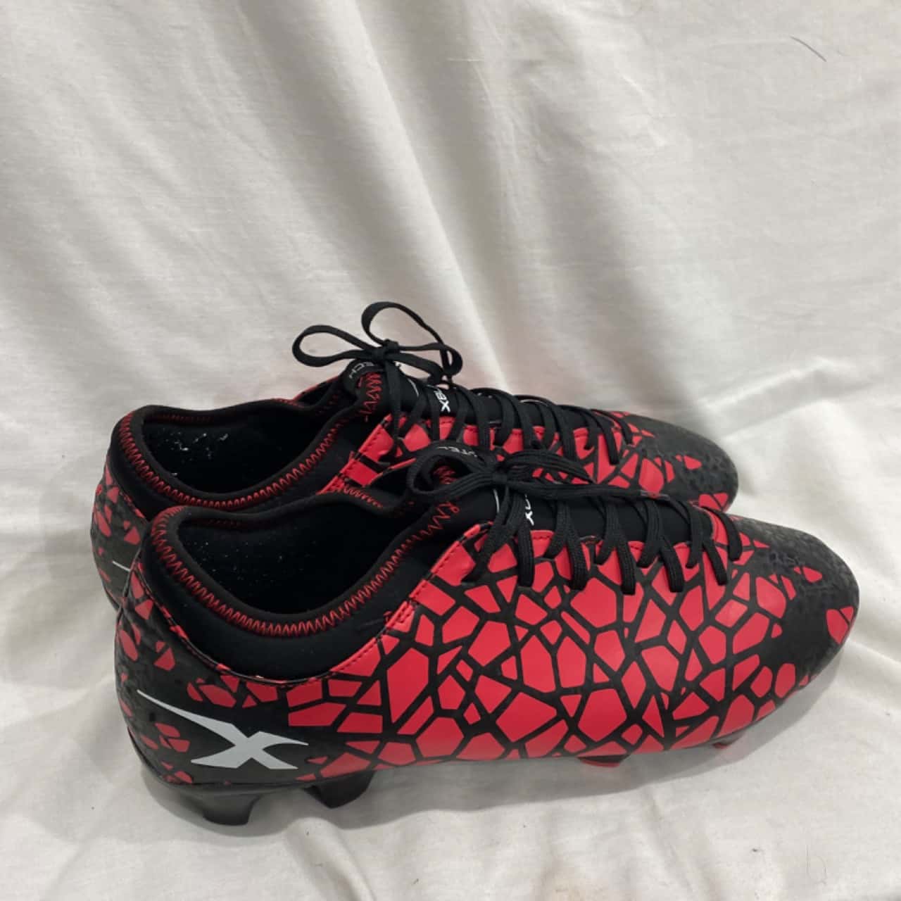 XBlades Mens Red Football Boots Size 14 US