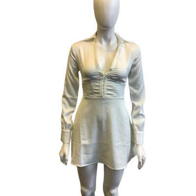 New with Tags Ava & Ever Women's Size 6 Sammie Dress White 
