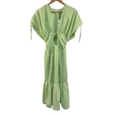 BNWT Sovere Womens  Size 6 Midi Dress Lime RRP $229.00