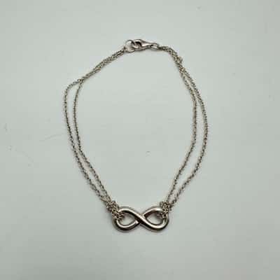 925 Silver Infinity Bracelet