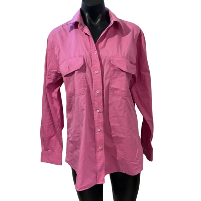 R.M. Williams Womens  Size 14 Long Sleeve Top Pink  