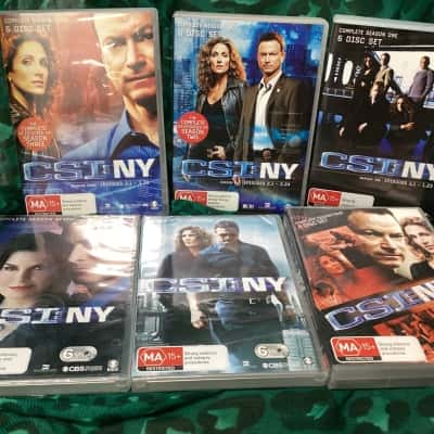 CSI:NY Seasons 1,2,3,4,5, and 7
