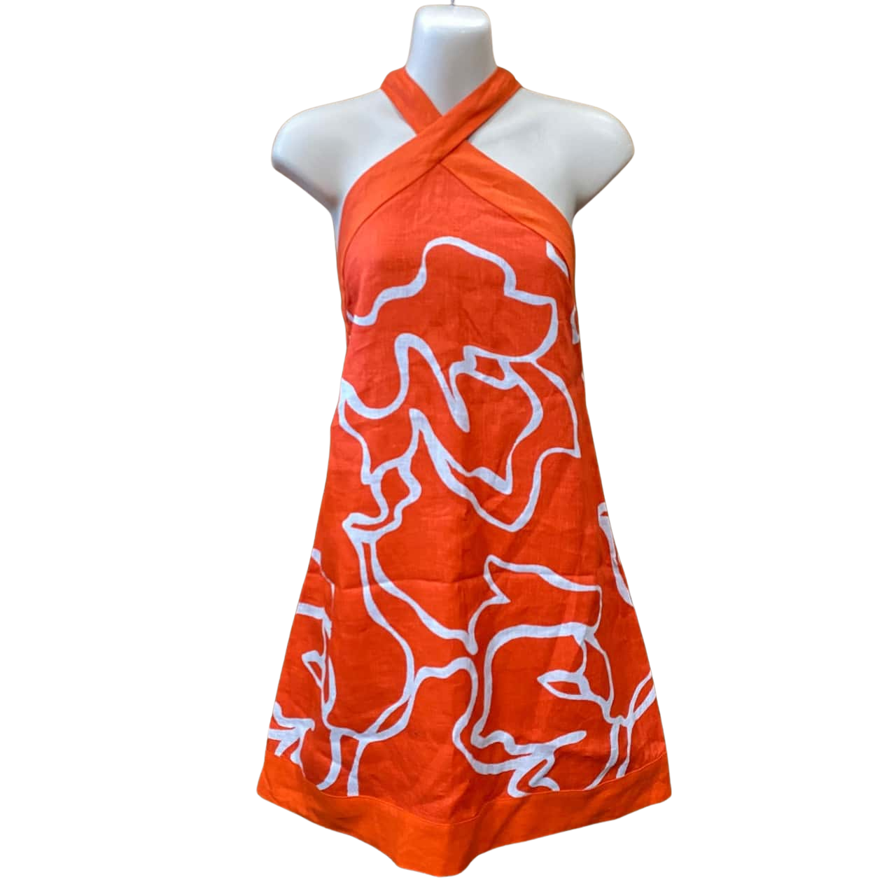 witchery orange dress WITCHERY Peach/salmon coloured strapless maxi dress