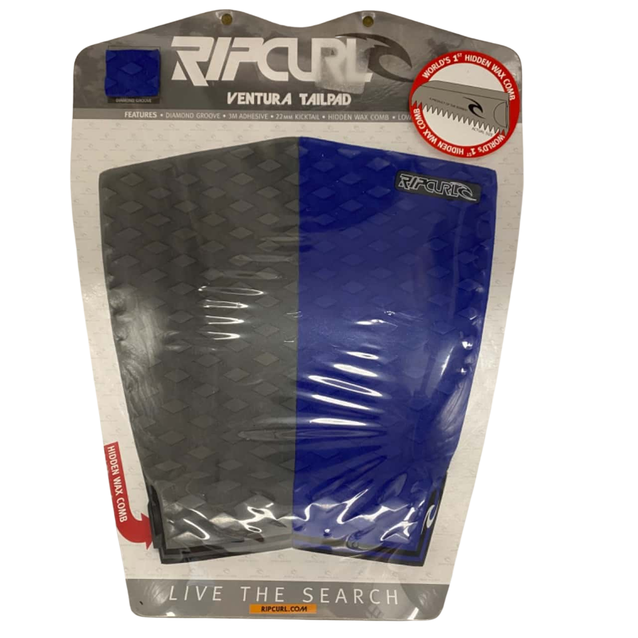 BNWT Rip Curl Ventura Tail Pad Features Diamond Groove, 3M Adhesive