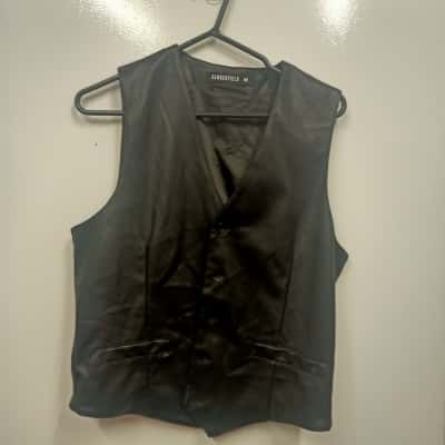 Dangerfield Mens Black  Vest Size M