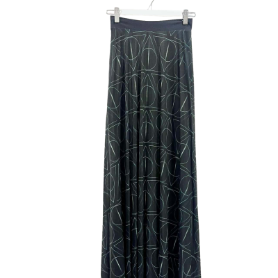 Blackmilk Deathly Hallows Black Maxi Skirt Size XXS