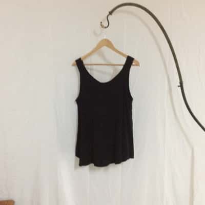 M.E.L Women's Size 12 Blouse Black  