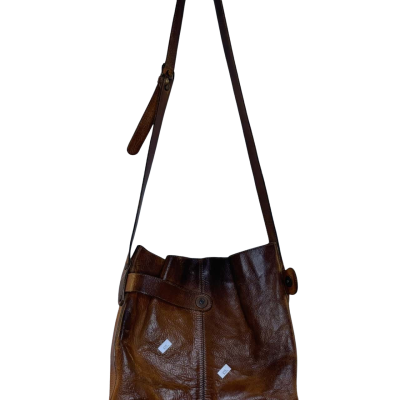  Womens Handbag / Shoulder Bag Brown / Burnt Orange 
