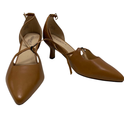 Frankie4 Alice Leather Mid Heel - Brown Size 11