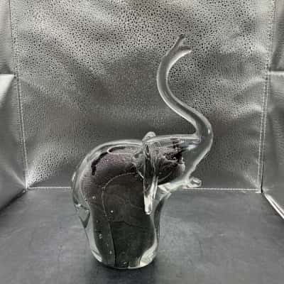 Kenjasper Sydney Elephant Handblown Art Glass