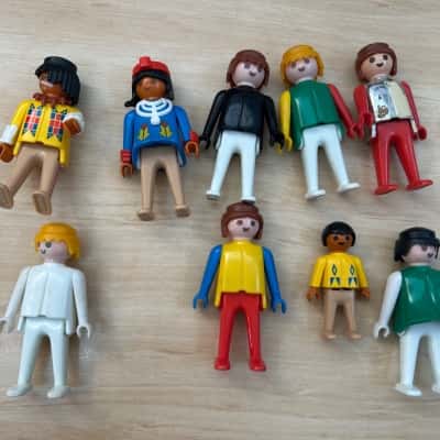 1974 geobra Vintage figures x9 