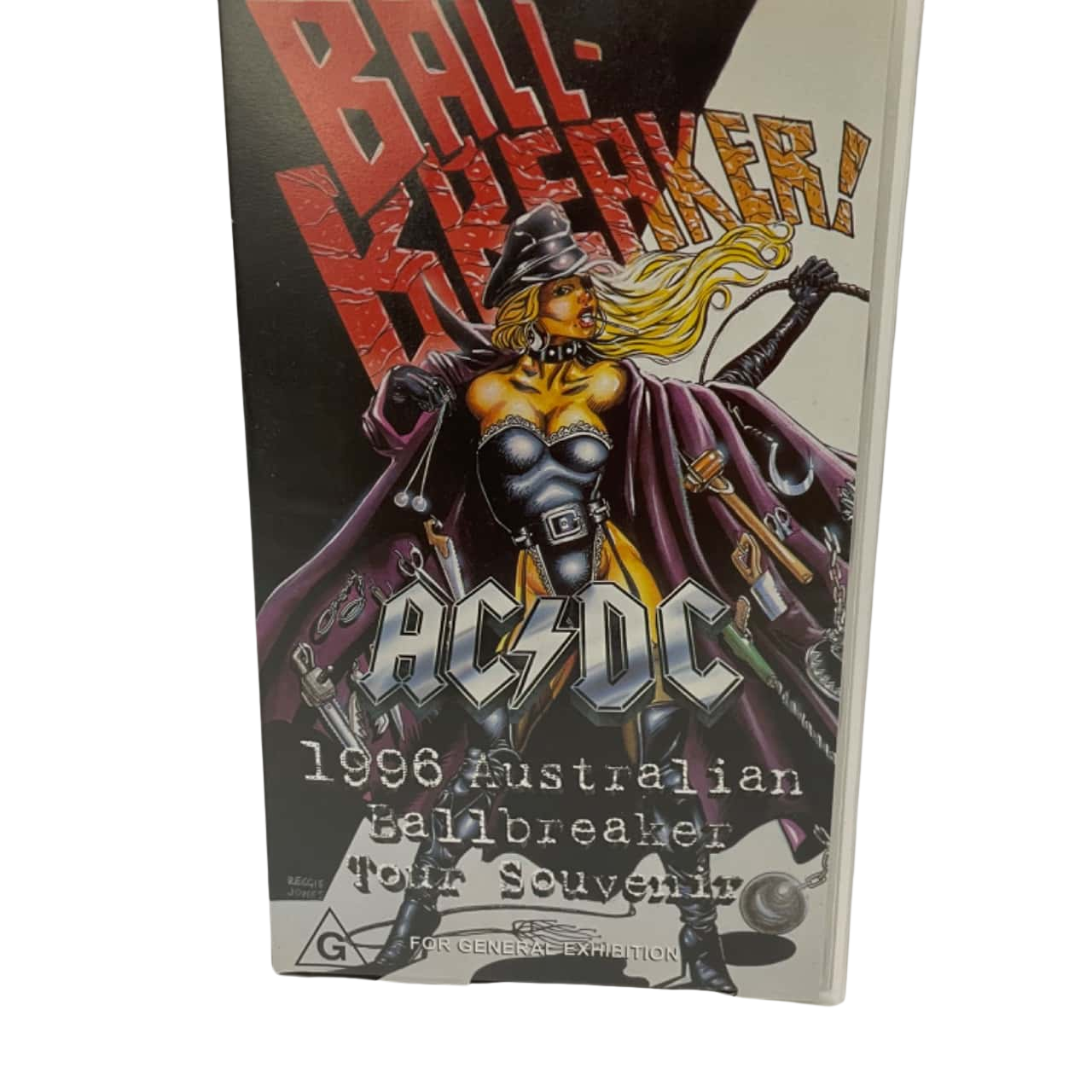 VHS - AC/DC 1996 Australian Ballbreaker Tour Souvenir