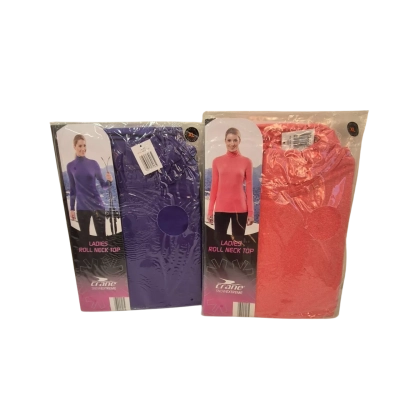Crane Womens  Roll Neck top x2 Size XL 